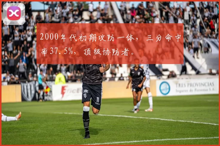 2000年代初期攻防一体，三分命中率37.5%，顶级协防者。